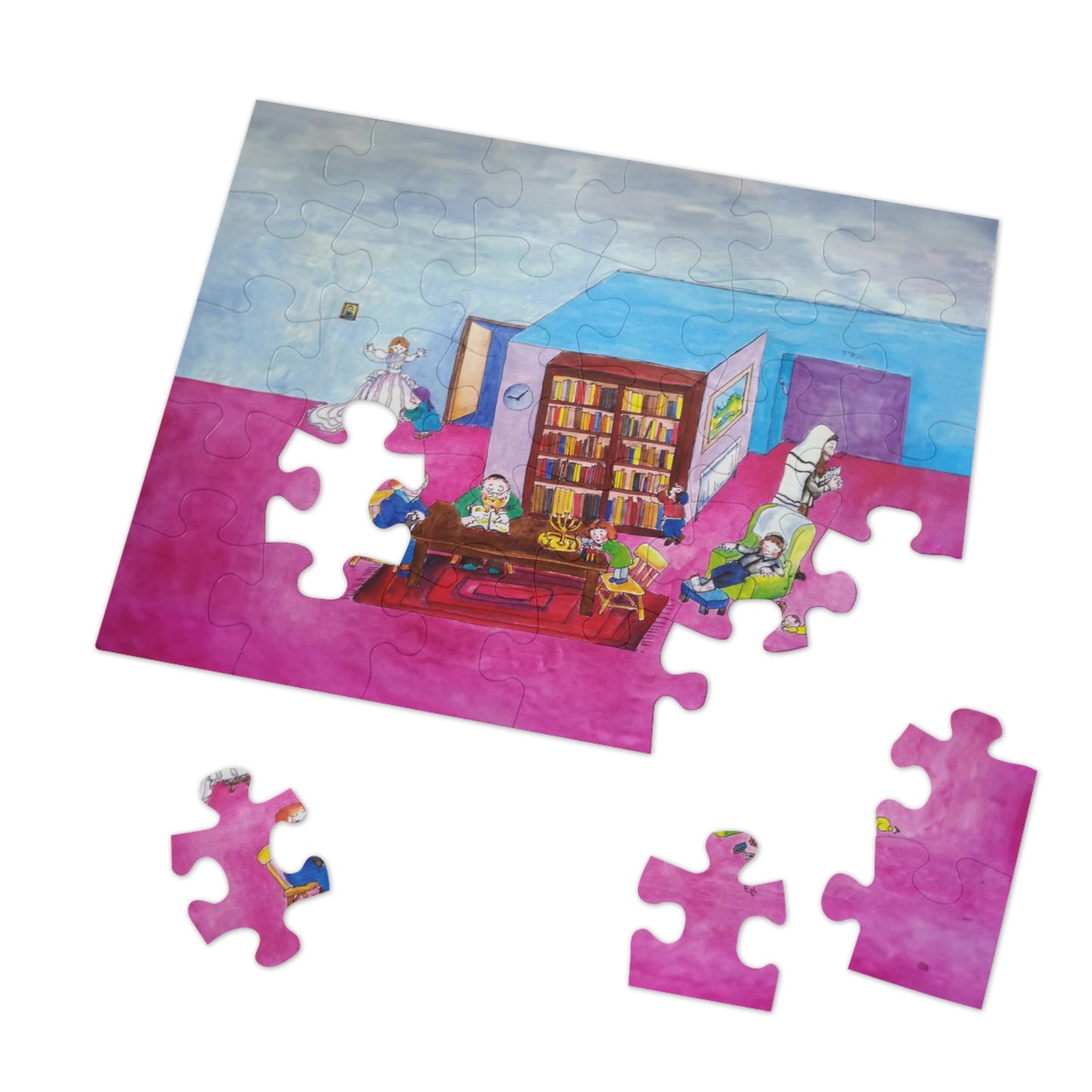 My Jewish Family Jigsaw Puzzle (30, 110, 500,1000-Piece)