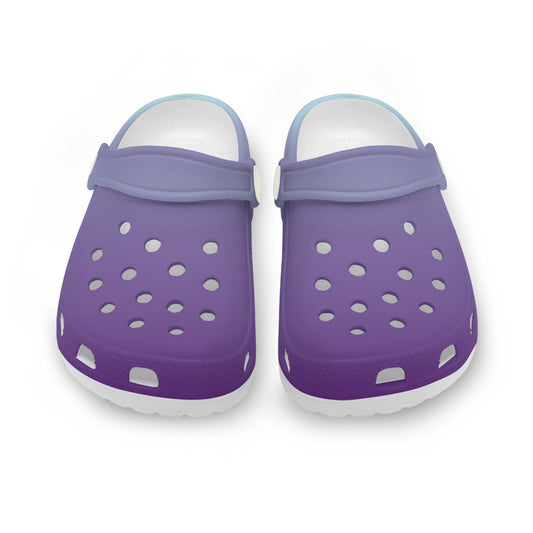 Purple Ombre  Children's Hole Shoes