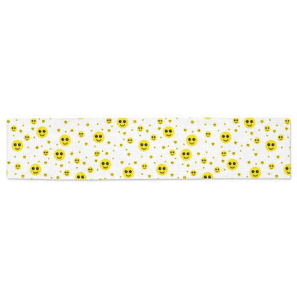 Smiley Thickiy Ronior Table Runner 16"x 72"