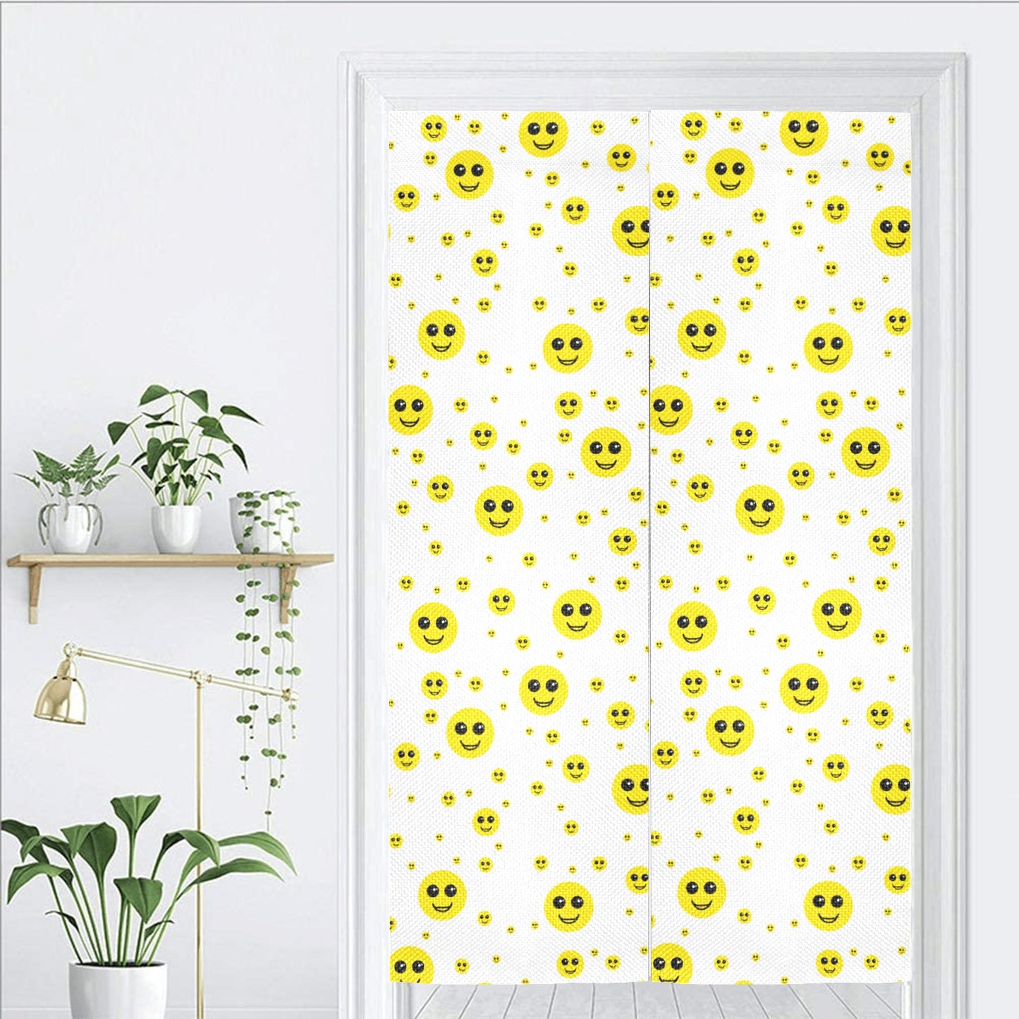 Smiley Door Curtain Tapestry