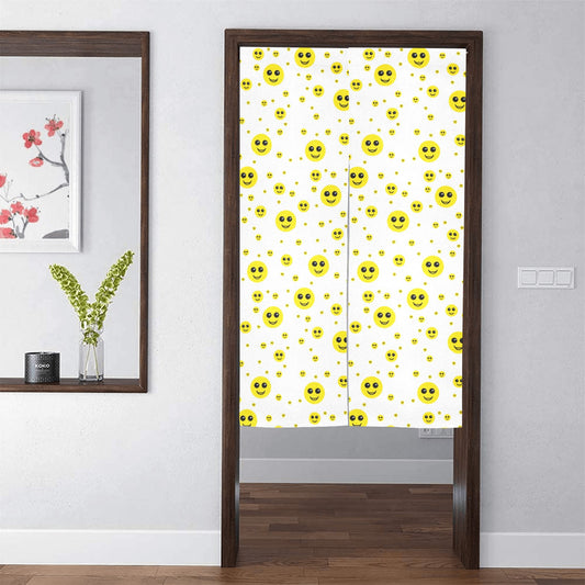 Smiley Door Curtain Tapestry