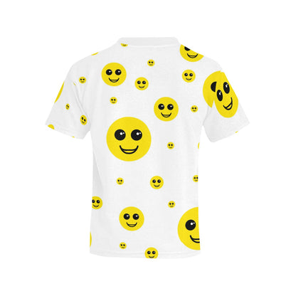 Smiley Kids' All Over Print T-shirt (Model T65)