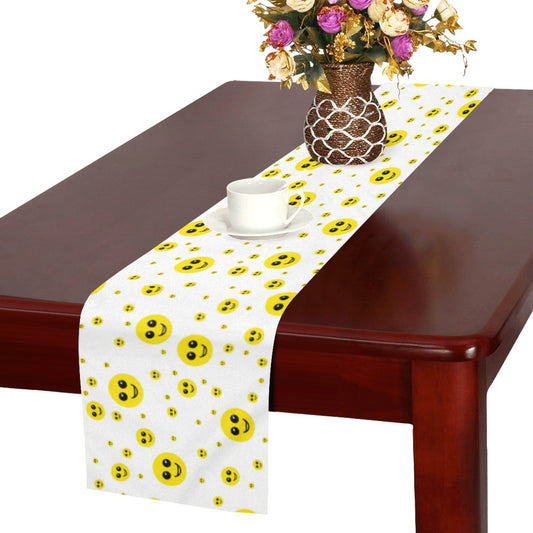 Smiley Thickiy Ronior Table Runner 16"x 72"