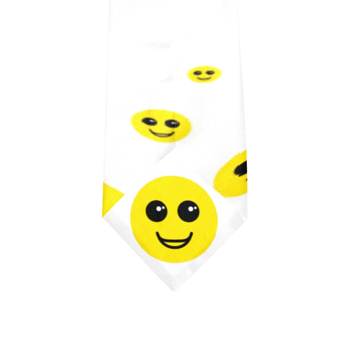 Smiley Custom Peekaboo Tie with Hidden Picture