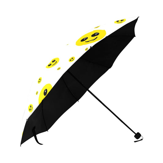 Smiley Anti-UV Foldable Umbrella (U08)