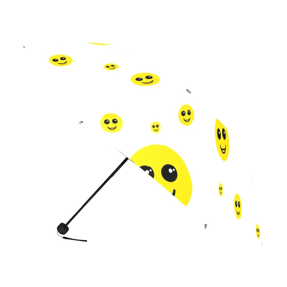 Smiley Anti-UV Foldable Umbrella (U08)