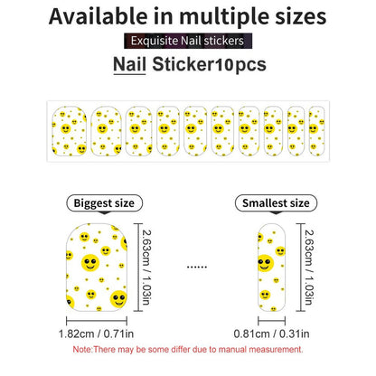 Nail Stickers Smiley