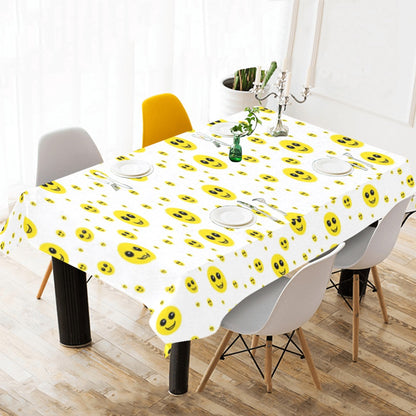 Smiley Thickiy Ronior Tablecloth 120"x 60"