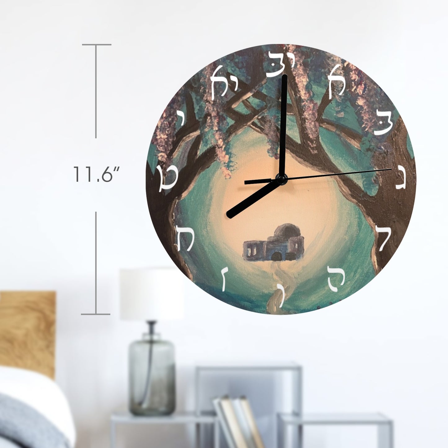 Kever Rochel MDF Wall Clock