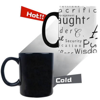 Aunty-WordArt Custom Morphing Mug (11oz)