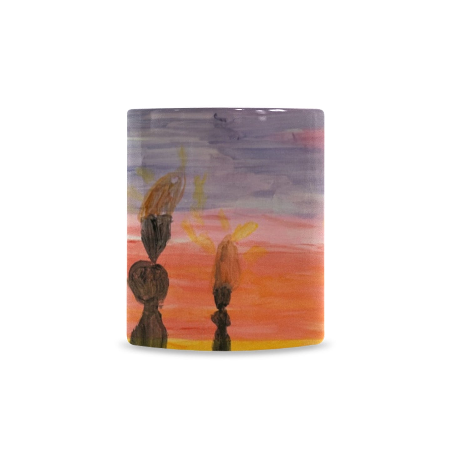 Shabbos Candles - by Alumah Custom Morphing Mug (11oz)