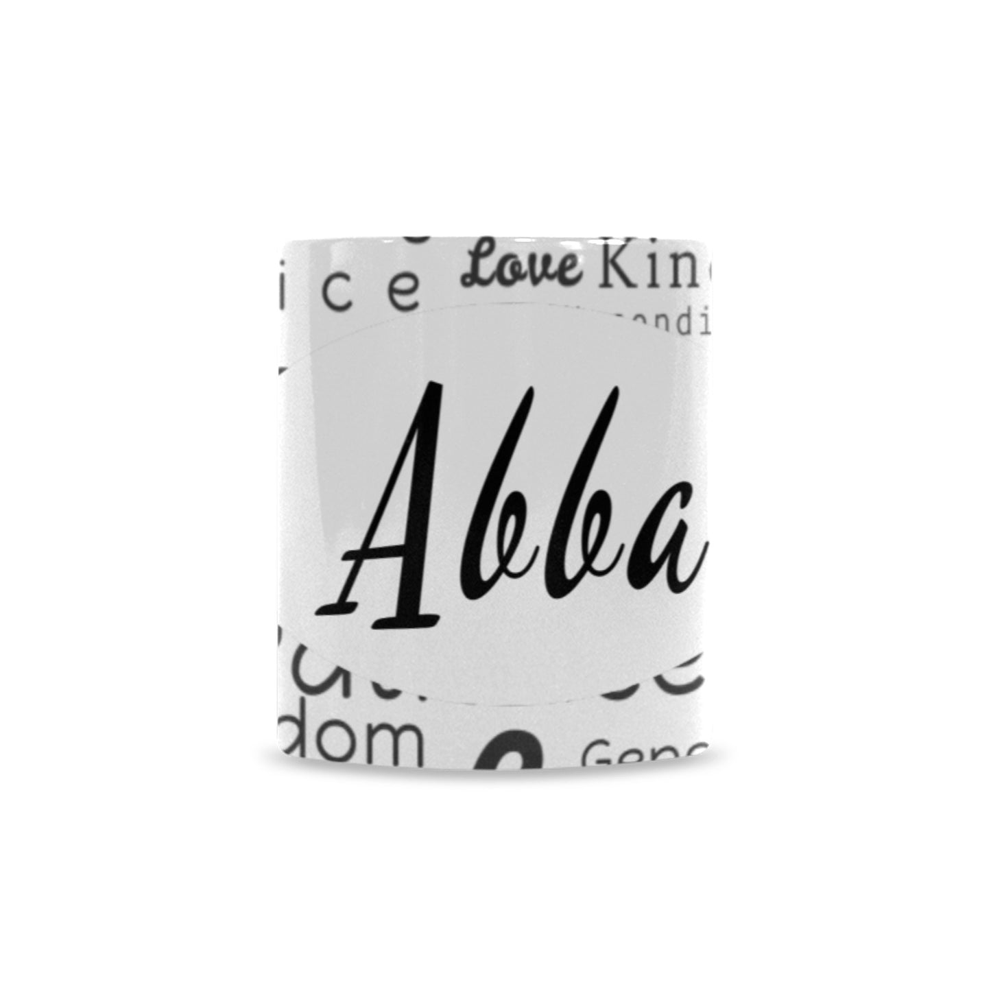 Abba-WordArt Custom Morphing Mug (11oz)