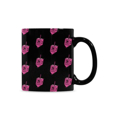 Pink Dreidel Morphing Mug (11oz)