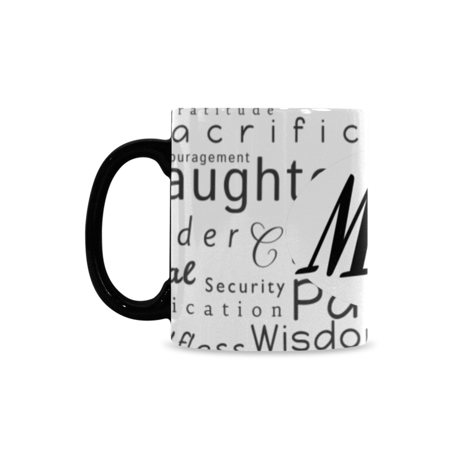 Mommy-WordArt Custom Morphing Mug (11oz)