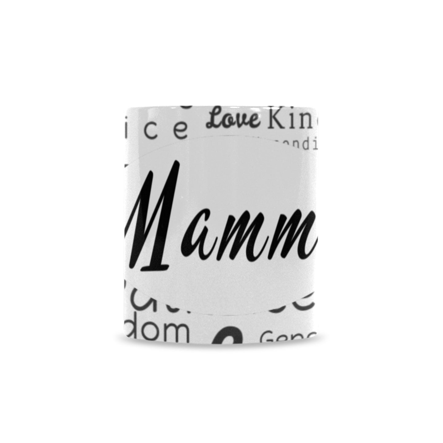 Mammy-WordArt Custom Morphing Mug (11oz)