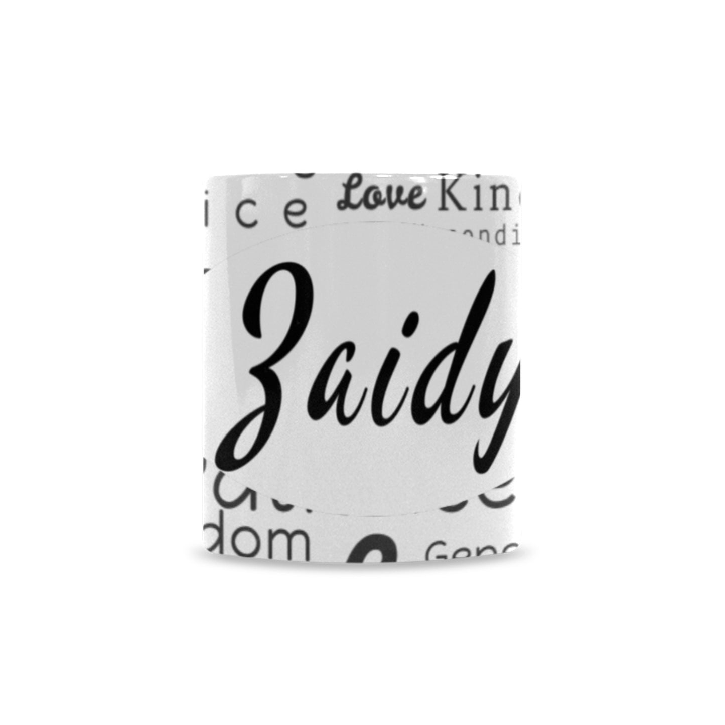 Zaidy-WordArt Custom Morphing Mug (11oz)