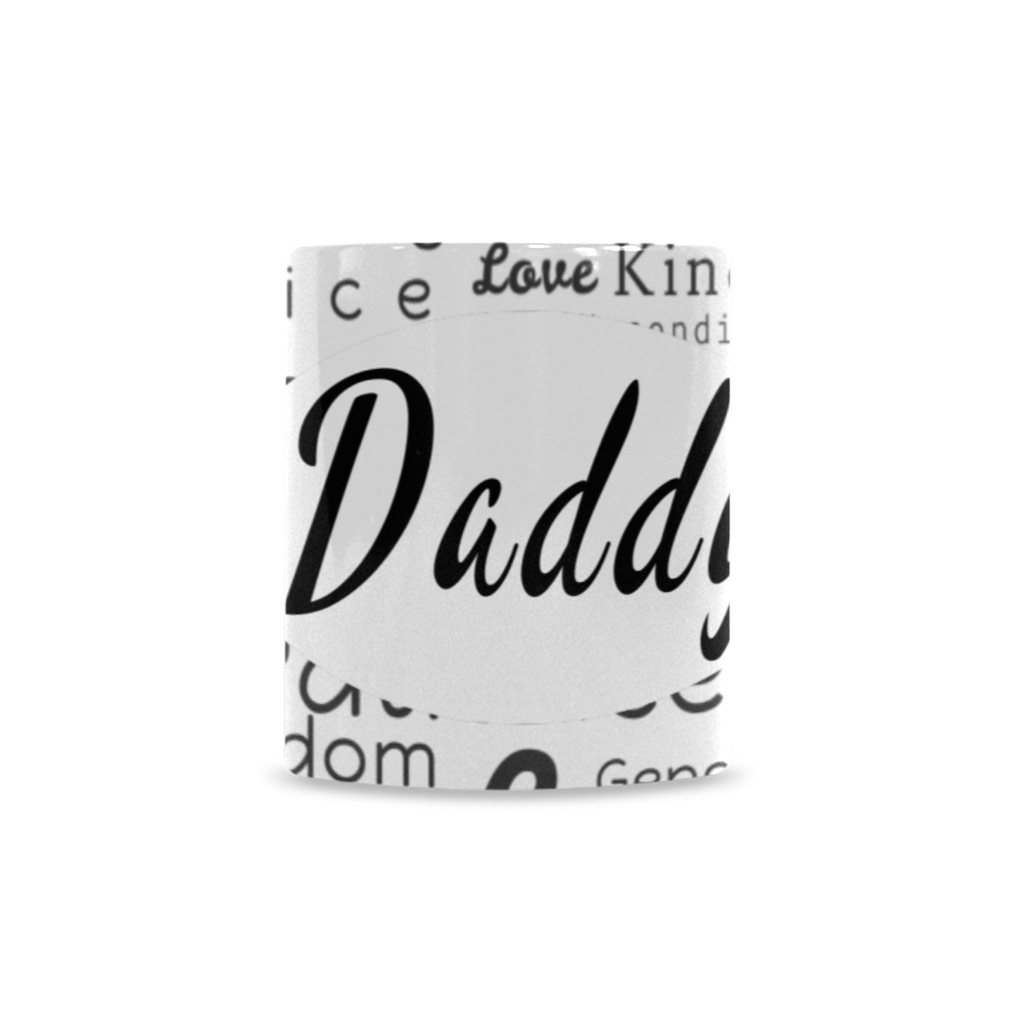 Daddy-WordArt Custom Morphing Mug (11oz)