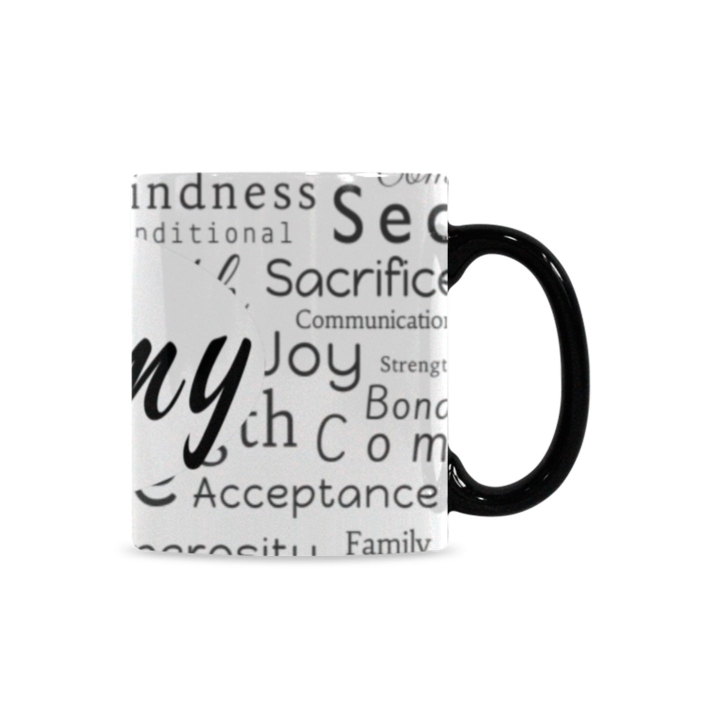 Mammy-WordArt Custom Morphing Mug (11oz)