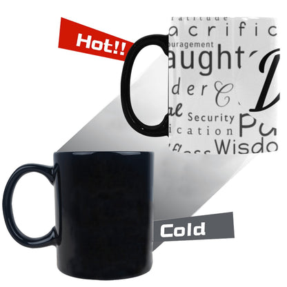 Daddy-WordArt Custom Morphing Mug (11oz)