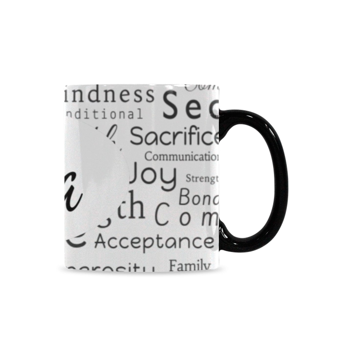 Saba-WordArt Custom Morphing Mug (11oz)