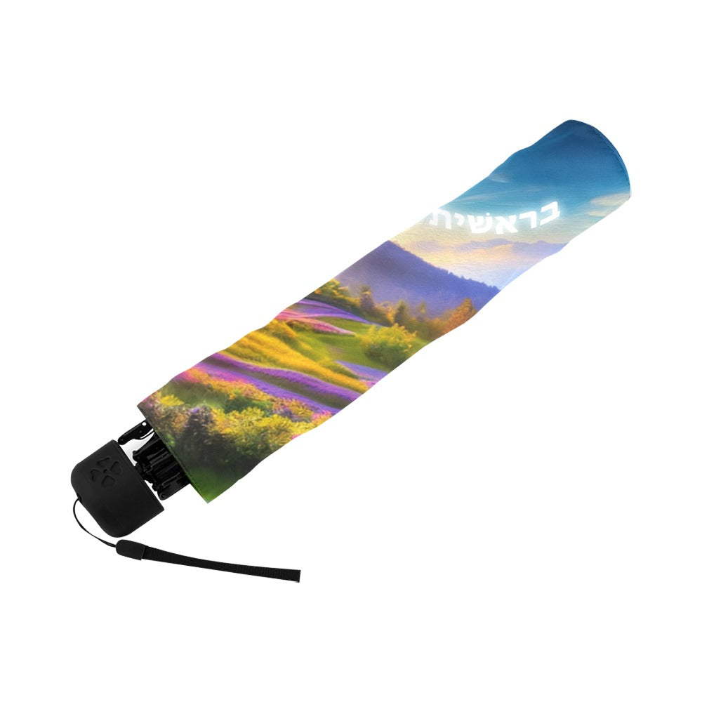 Bereishis Anti-UV Foldable Umbrella (Underside Printing) (U07)