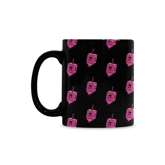 Pink Dreidel Morphing Mug (11oz)