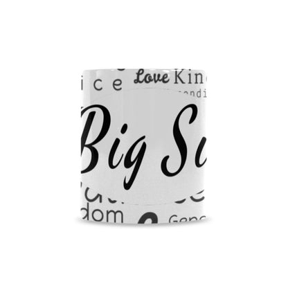Big Sis-WordArt Custom Morphing Mug (11oz)