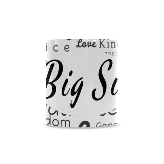 Big Sis-WordArt Custom Morphing Mug (11oz)