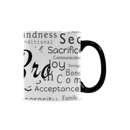 Lil Bro-WordArt Custom Morphing Mug (11oz)