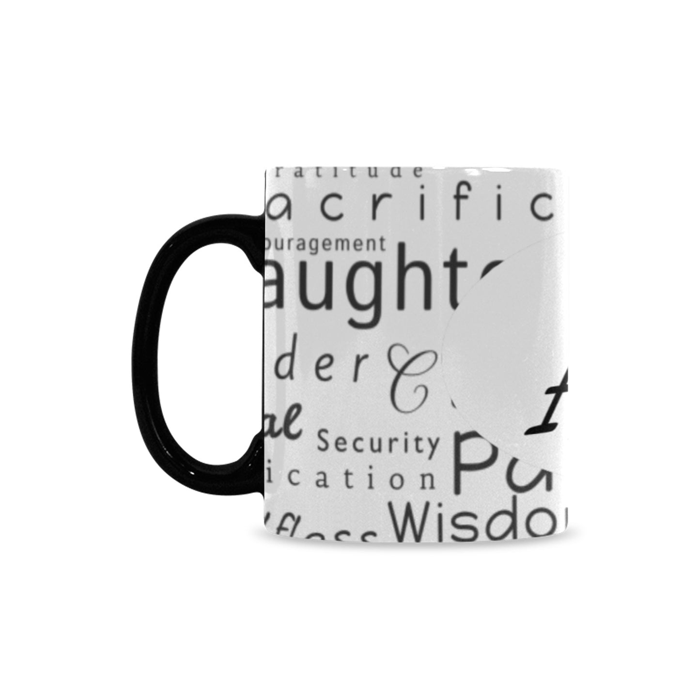 Abba-WordArt Custom Morphing Mug (11oz)