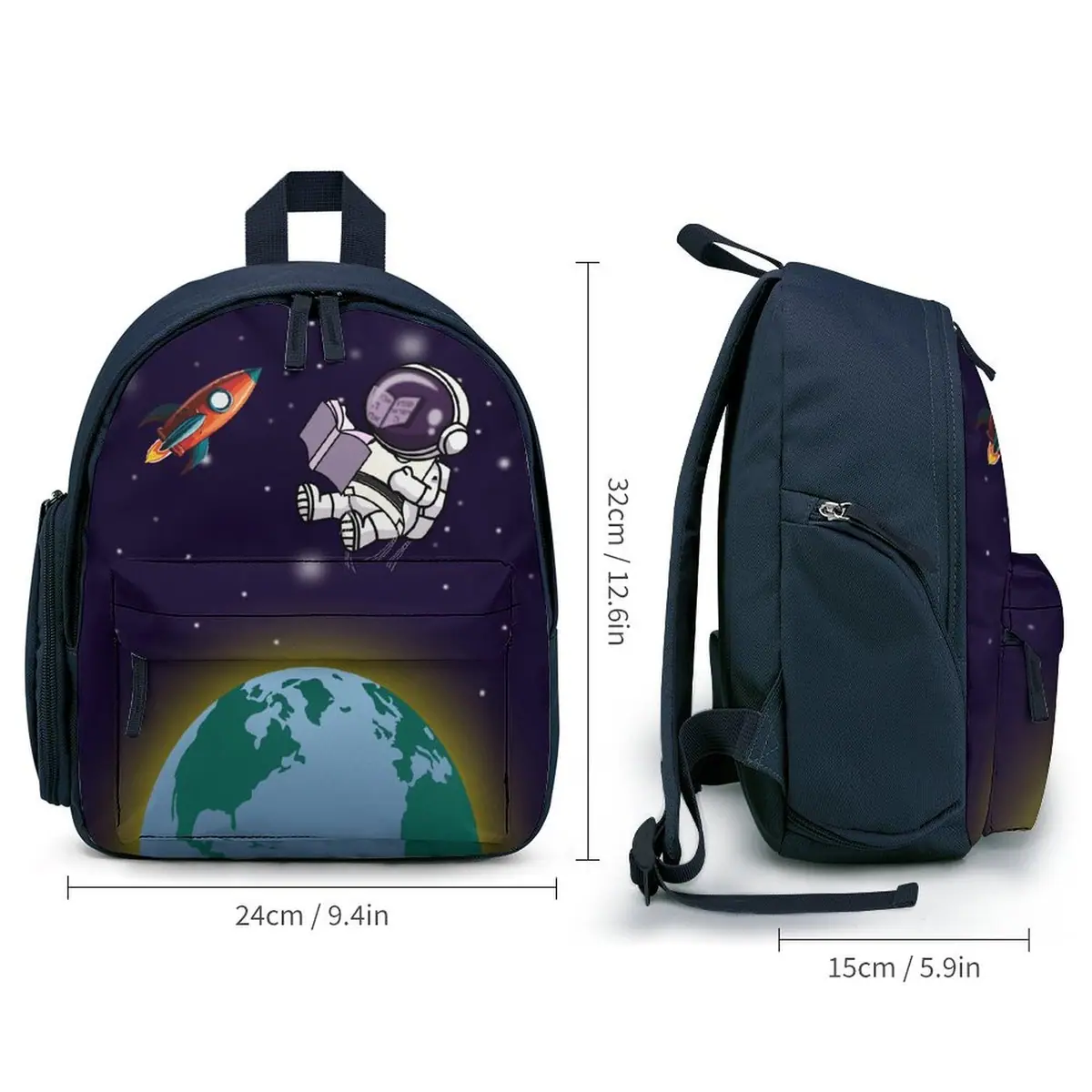 Astronaut Ari Simple Schoolbag, photo 2