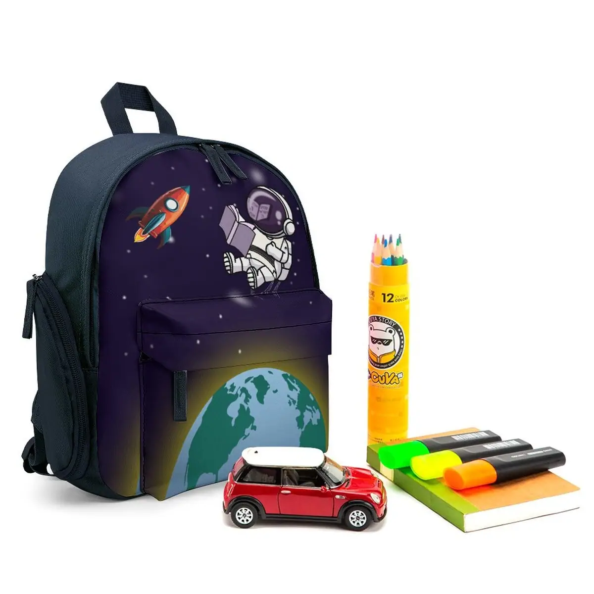 Astronaut Ari Simple Schoolbag, photo 3