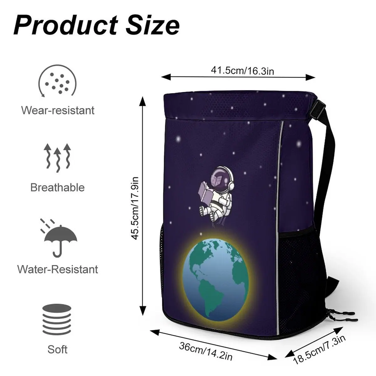 Astronaut Ari Honeycomb Camp Bag, photo 2