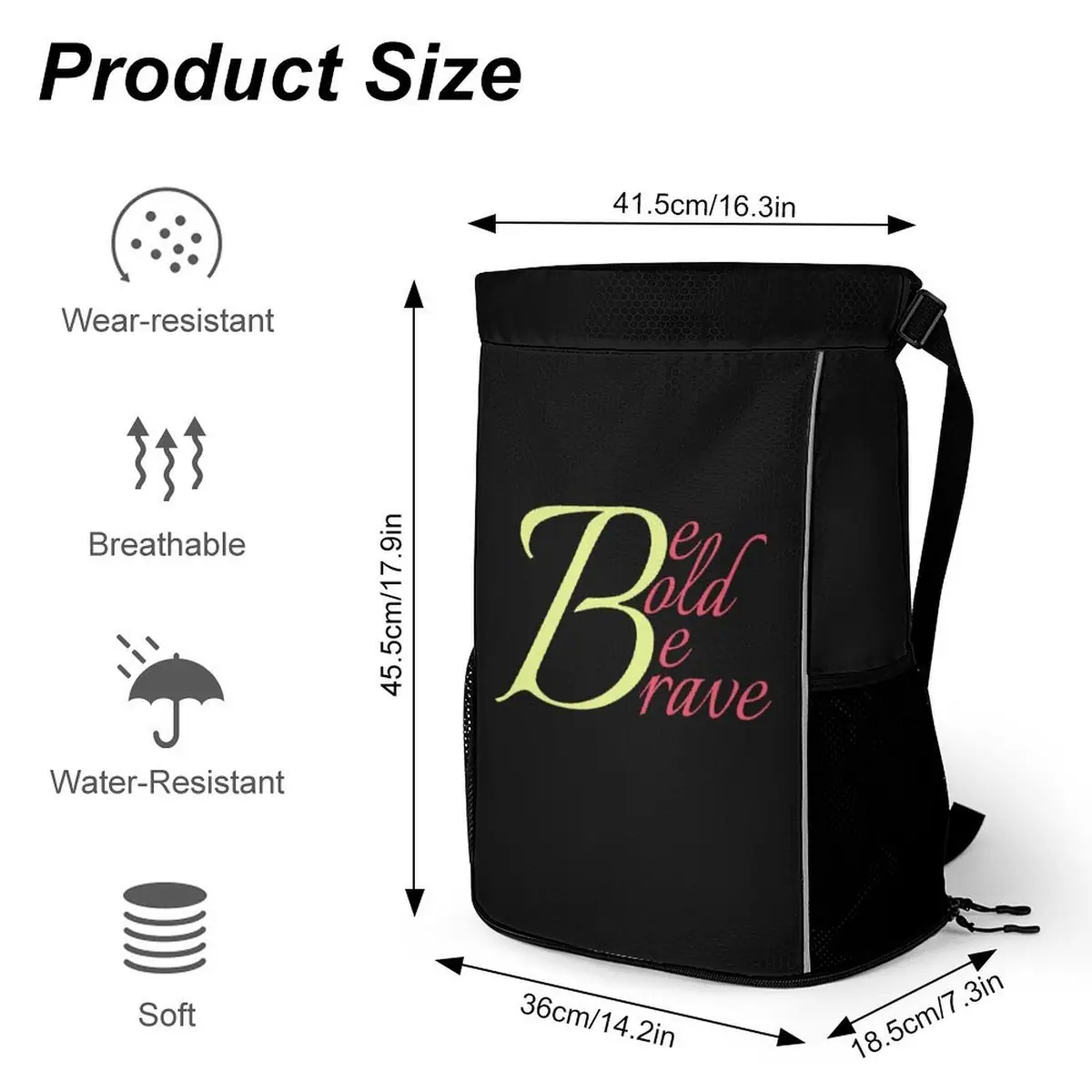 Be Bold Be Brave Honeycomb Camp Bag, photo 2
