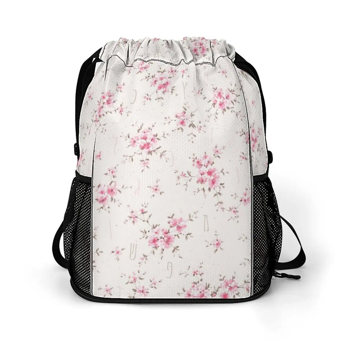 Pink Florals Honeycomb Camp Bag, photo 1