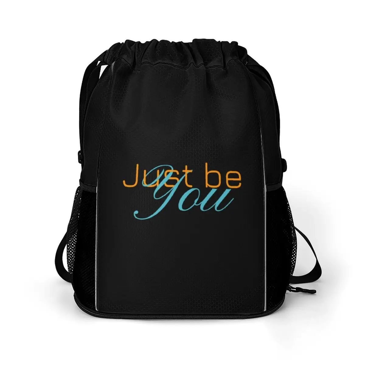 Just Be You WordArt Honeycomb Camp Bag, photo 1