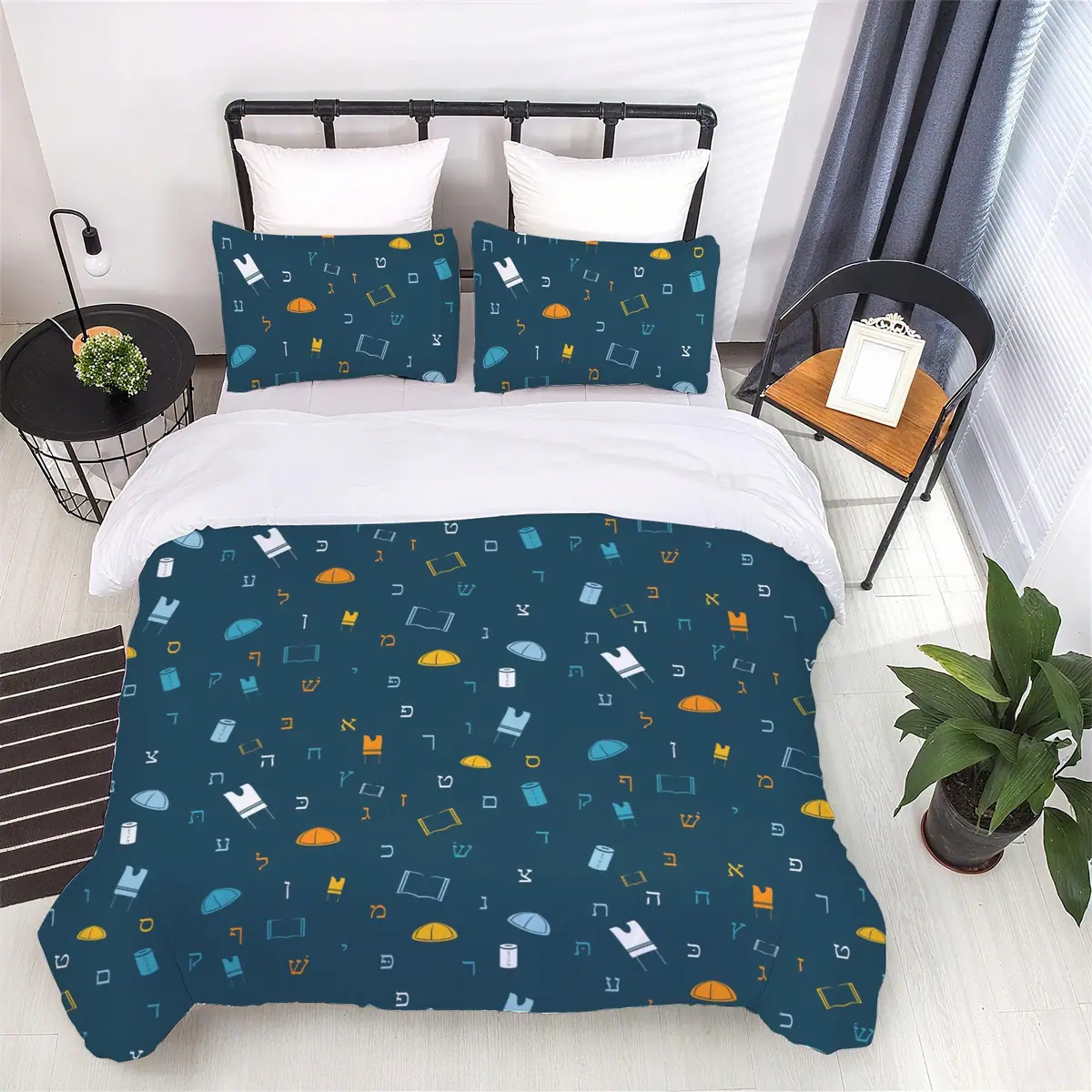 Mitzvah Boy Blue Bedding Set, photo 4