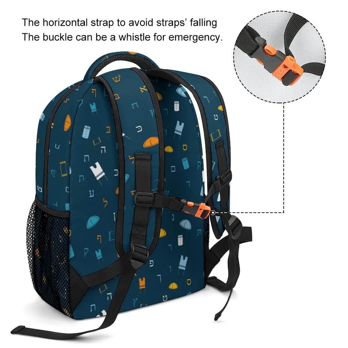 Mitzvah Boy Blue Backpack, photo 3