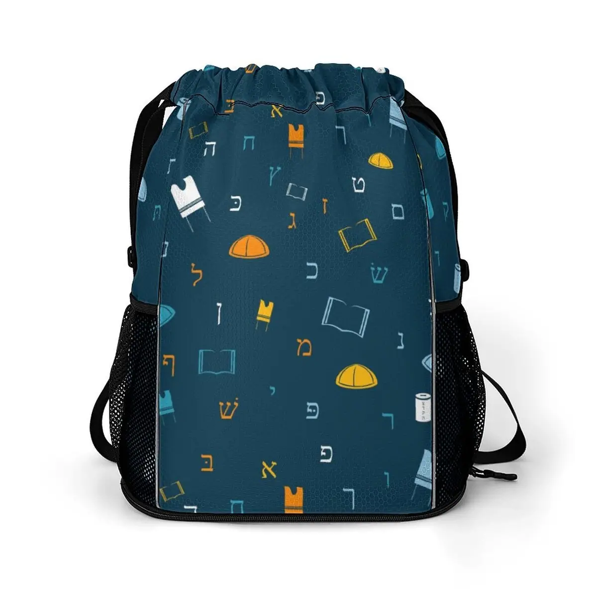 Mitzvah Boy Blue Honeycomb Camp Bag, photo 1