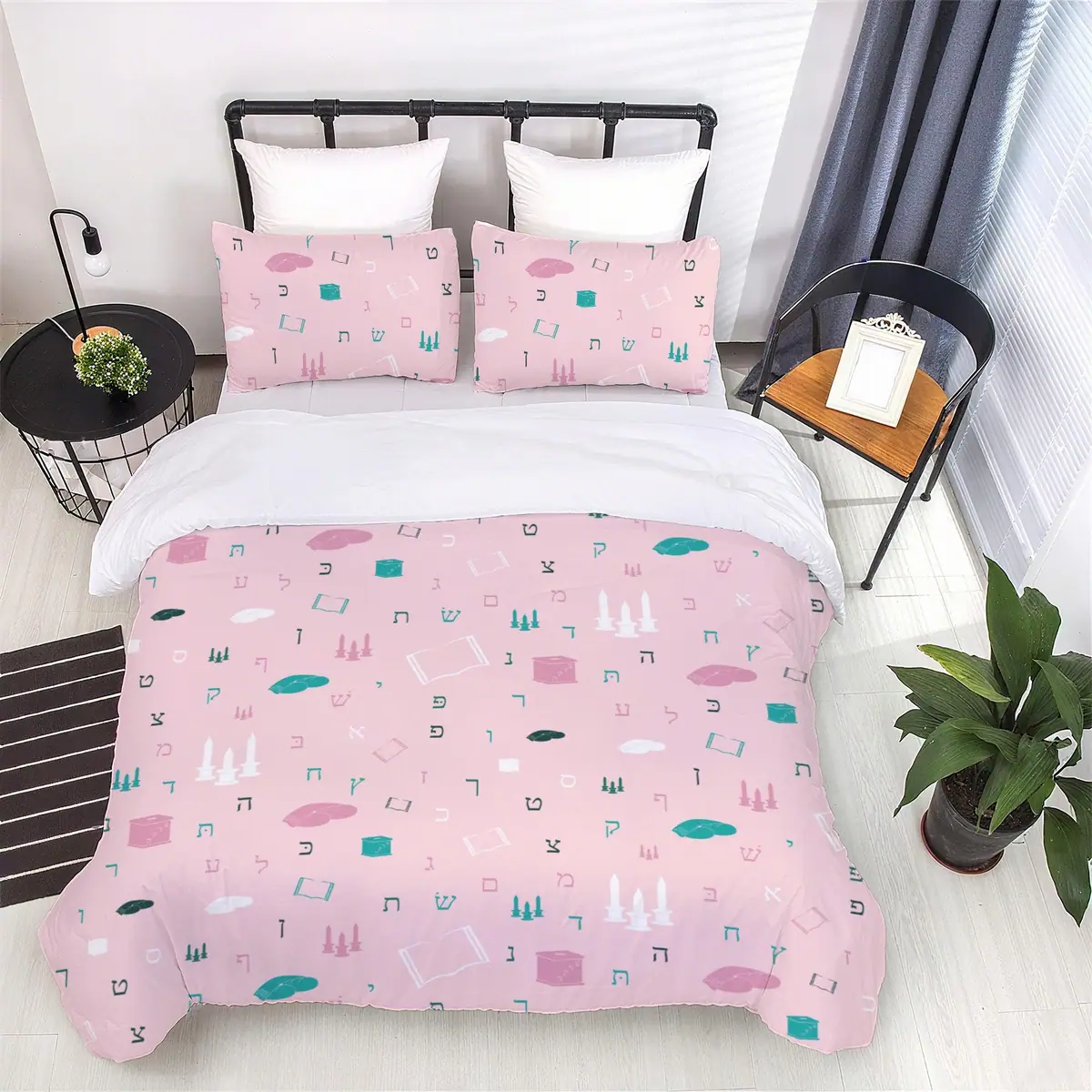 Mitzvah Girls in Pink Bedding Set, photo 4