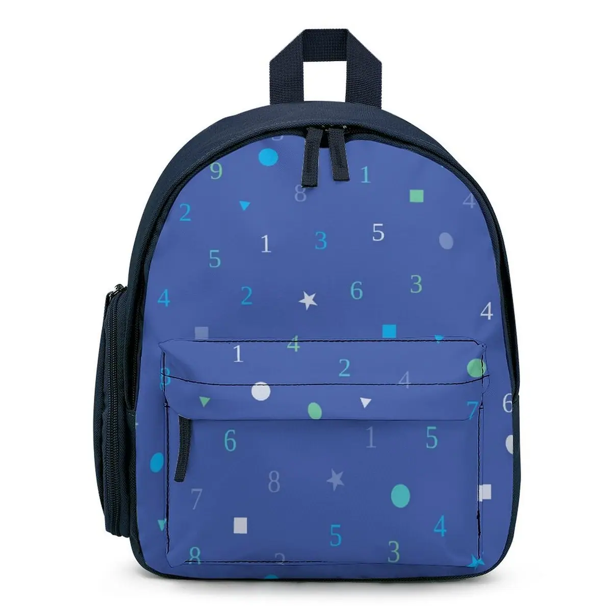Numbers and Shapes Blue Schoolbag, photo 1