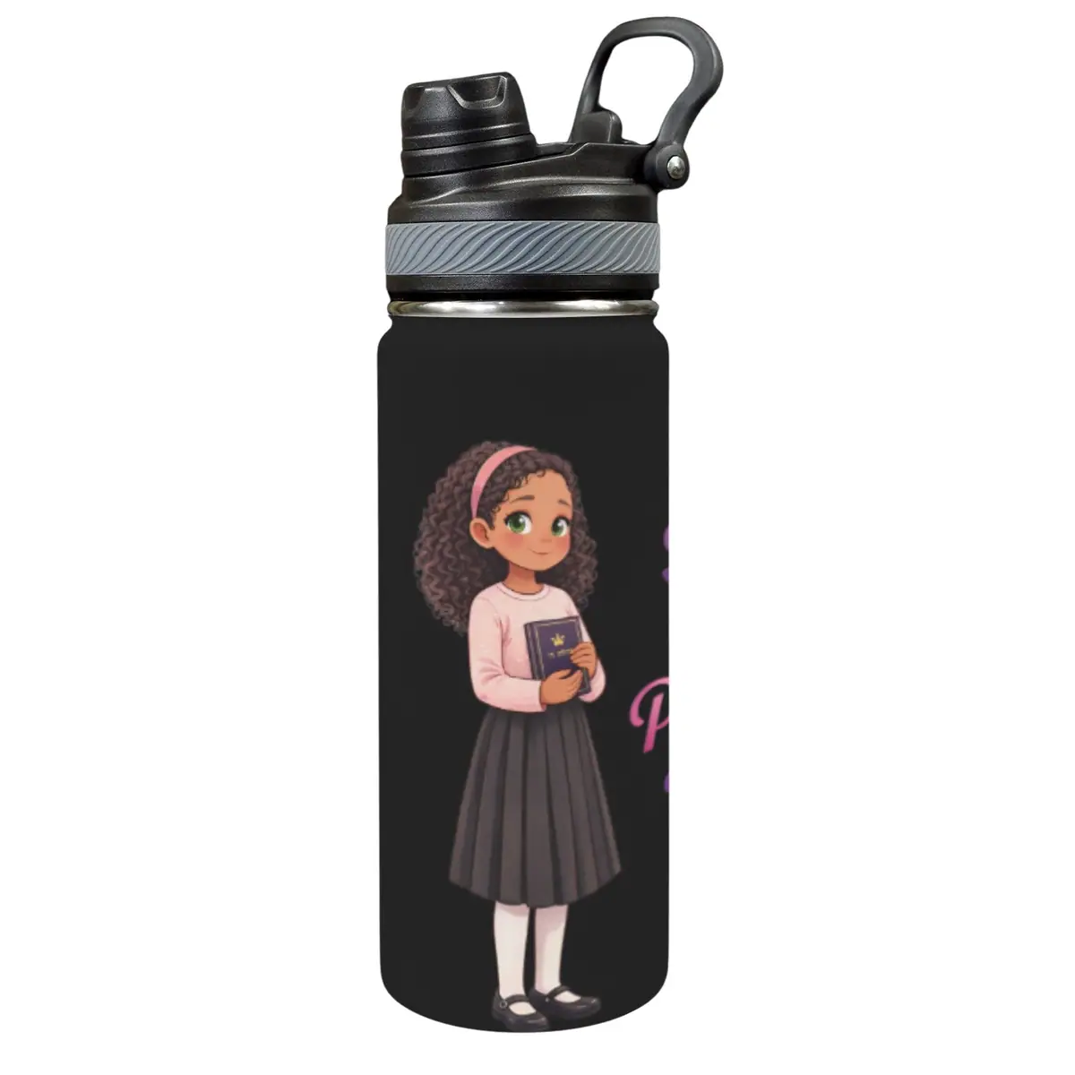 Princess of Hashem 18oz Insulated Water Bottle, photo 1