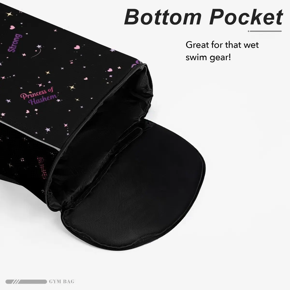 Princess WordArt Honeycomb Camp Bag, photo 4