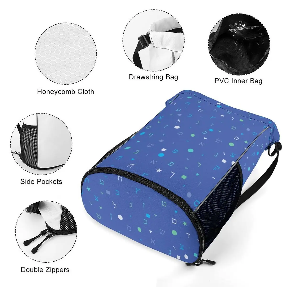 Aleph Beis Shapes Honeycomb Camp Bag, photo 3